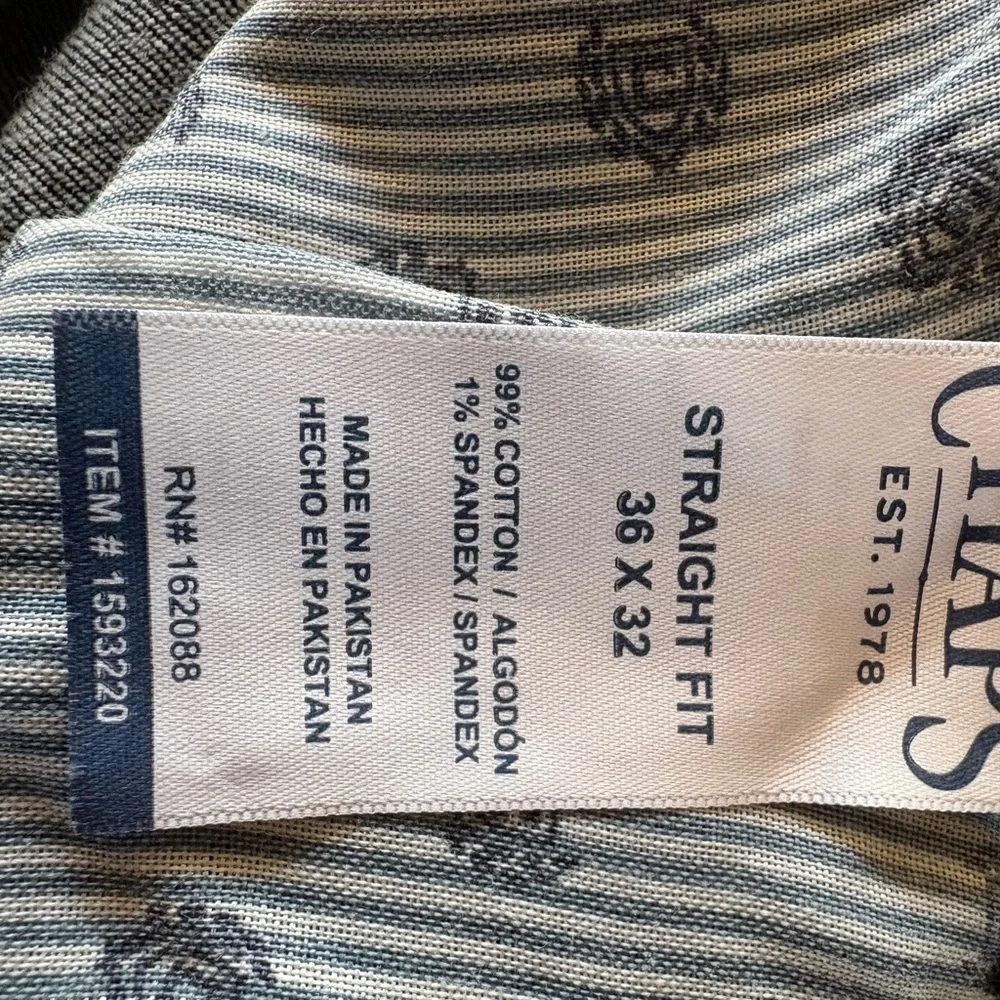 Chaps Dark Blue Relaxed Fit Jeans